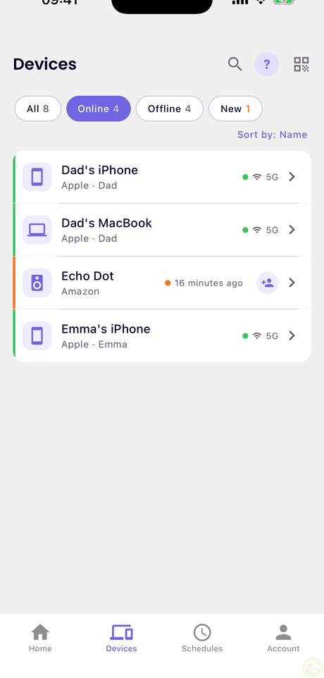 Devices β the Echo Dot is unassigned